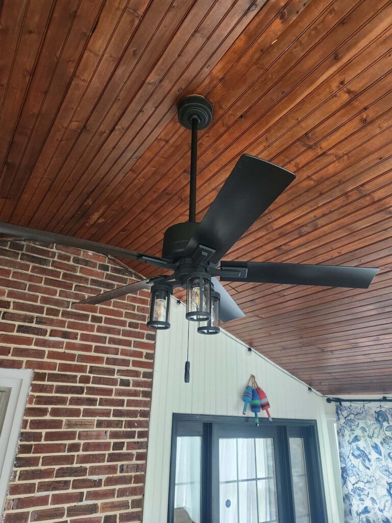 ceiling fan installation